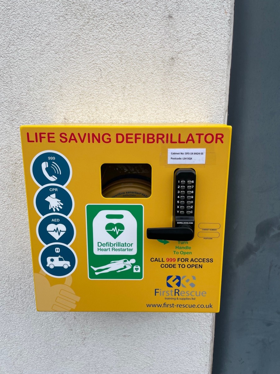Community Defibrillator – Prescot Town Council