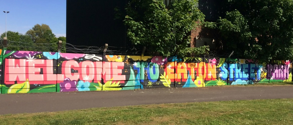 Slide 10 – Welcome to Eaton Street Park Mural